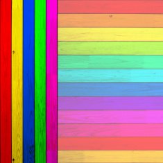 colorful wooden blank N2