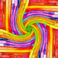 colorful wooden twirl N3