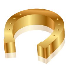 Gold Horseshoe N3