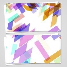 Vector business-card set for your design N577