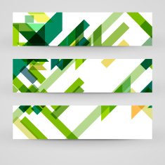 Vector banner set for your design N272