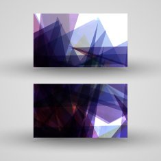 Vector business-card set for your design N610