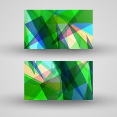 Vector business-card set for your design N614