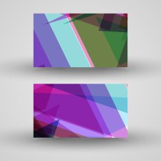 Vector business-card set for your design N617