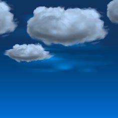 Blue sky with clouds Vector background N15