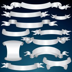 Old Vintage Ribbons and Banners N2