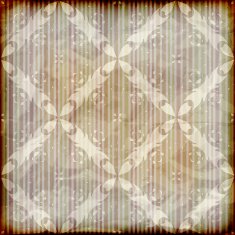 floral wallpaper on striped background N2