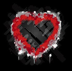 Abstract Heart N71