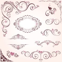 Valentines Ornate Motifs N2
