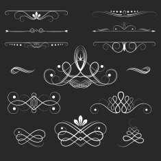 Vintage Vector Decorative Elements