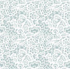 Lace seamless pattern with flowers N269