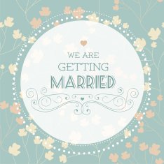 Vector Wedding Design Element N5