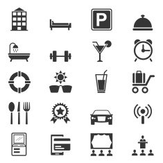Travel and Vacation Icons N19