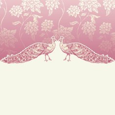 Vintage wedding invitation card luxury greeting card