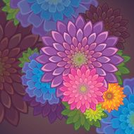 Flower background N197