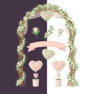 Floral Decoration in Rustic Style N2