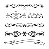 Vector graphic design elements set N2