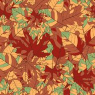 Bright Foliage Seamless Pattern N3