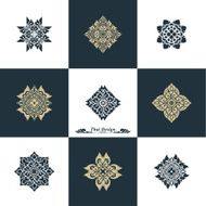 Design Luxury Template Set Swash Elements Art Vector Vintage St N5