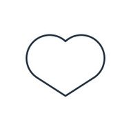 outline icon of heart N2