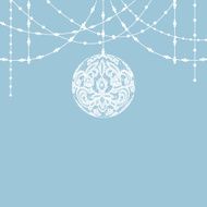 lace bauble decorations