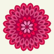 Vector Ornamental Mandala Design N2