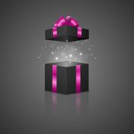 Gift box with a magic effect N24