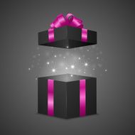 Gift box with a magic effect N25