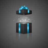 Gift box with a magic effect N26