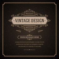 Vintage Design Template N10