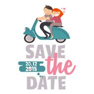 Save the Date Invitation Card Design N3