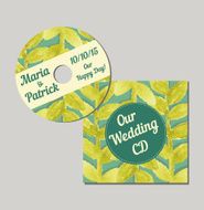 Wedding cd box template