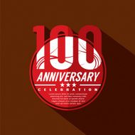 100th Years Anniversary Celebration Design