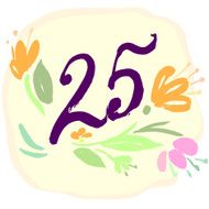 Anniversary 25th signs