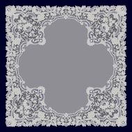 White Lace Doily N2