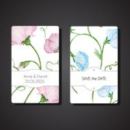 flower card templates