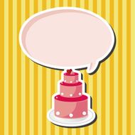 wedding cake theme elements N5