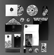 Abstract business set Corporate identity templates N3