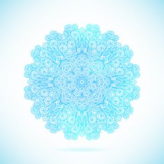 Round indian pattern N2