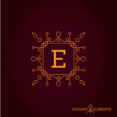 ornametal oriental square symbol N2