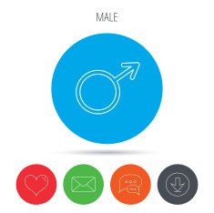 Male icon Gentlemen sexuality sign N6