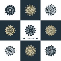 Design Luxury Template Set Swash Elements Art Vector Vintage St N2