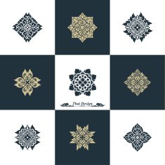 Design Luxury Template Set Swash Elements Art Vector Vintage St N3