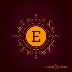 ornametal oriental symbol N2