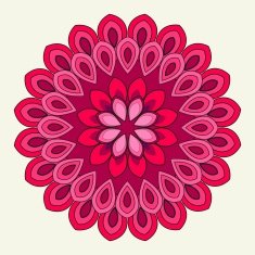 Vector Ornamental Mandala Design N2