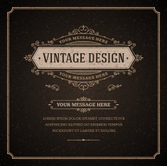 Vintage Design Template N10