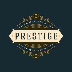 Retro Vintage Insignias or Logotypes set vector design elements N13