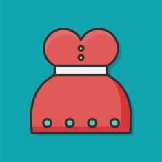 dress color line icon N2