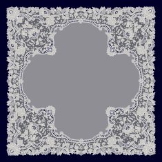 White Lace Doily N2