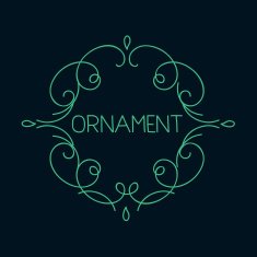 Hand drawn emblem abstract template Elegant linear logo outline elegant N8
